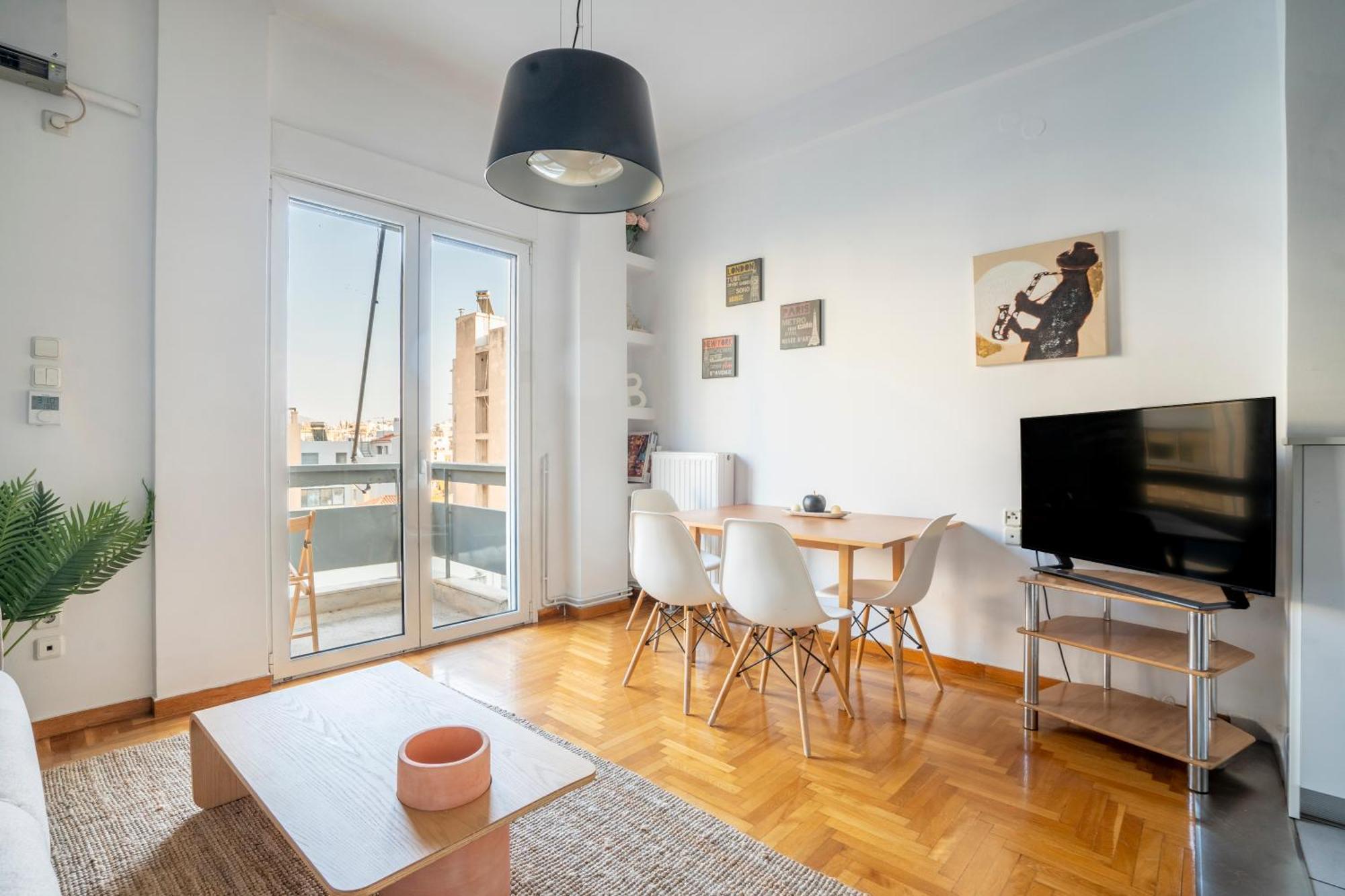 Casa Acropolis - Amazing 2Br Apt In Koukaki Atena Exterior foto